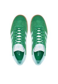 Adidas - adidas Sneakersy Gazelle JH7218 Zielony. Kolor: zielony. Materiał: skóra, zamsz. Model: Adidas Gazelle #6