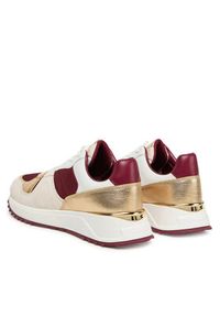 MICHAEL Michael Kors Sneakersy Jaime 43T5JMFS6S Bordowy. Kolor: czerwony. Materiał: materiał