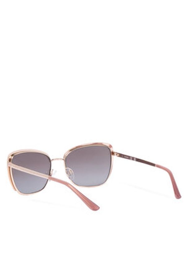 Guess Okulary przeciwsłoneczne GU00218 Brązowy. Kolor: brązowy