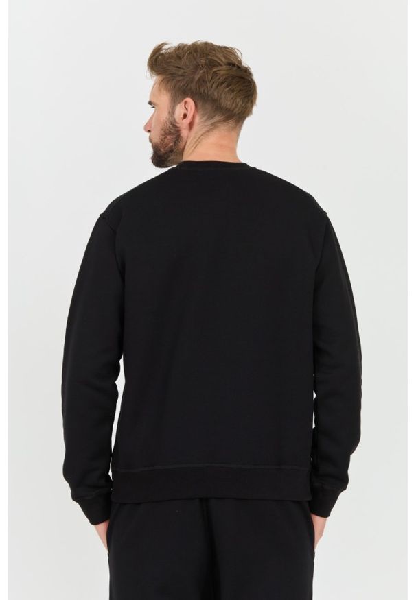 DSQUARED2 Czarna męska bluza Icon Splash Cool Fit Crewneck, Rozmiar XL. Kolor: czarny