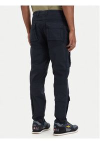 Aeronautica Militare Spodnie cargo Iconic Anti-G 261PA1387UCT01493 Granatowy Regular Fit. Kolor: niebieski. Materiał: bawełna #3