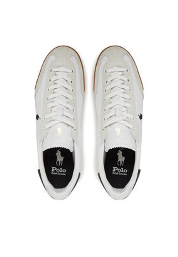 Polo Ralph Lauren Sneakersy 809961176001 Biały. Kolor: biały. Materiał: skóra