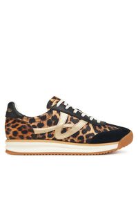Sneakersy Aldo. Kolor: brązowy