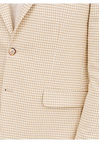 Pako Lorente - PAKO LORENTE - Jasna marynarka męska w pepitkę. Materiał: poliester, elastan, wiskoza. Sezon: wiosna #4