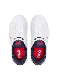 Fila Sneakersy Crosscourt 2 Nt Teens FFT0065 Biały. Kolor: biały. Materiał: skóra