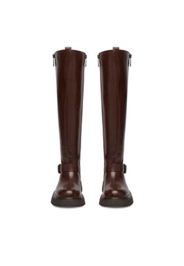 G-Star RAW - G-Star Raw Kozaki EO-GLCI-GLC8137 Brązowy. Kolor: brązowy. Materiał: skóra