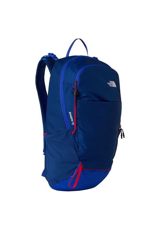 Plecak The North Face Basin 18L 0A52CZNOQ1 - granatowy. Kolor: niebieski. Materiał: tkanina, nylon
