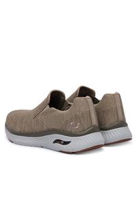 skechers - Skechers Sneakersy 205345/TPE Beżowy. Kolor: beżowy. Materiał: materiał #2