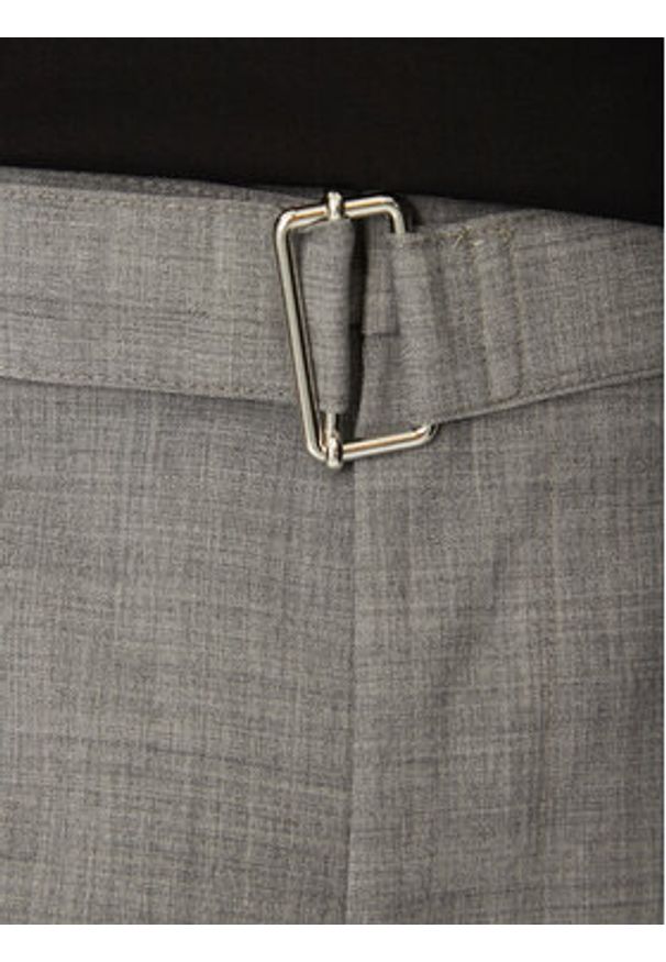 Liu Jo Spodnie materiałowe QA5091 T3991 Szary Regular Fit. Kolor: szary. Materiał: syntetyk