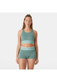 Biurowa merino damska Helly Hansen Lifa. Kolor: wielokolorowy, niebieski, zielony. Materiał: wełna. Sport: turystyka piesza #1