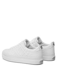 Guess Sneakersy Gianele4 FLPGN4 FAL12 Biały. Kolor: biały. Materiał: skóra