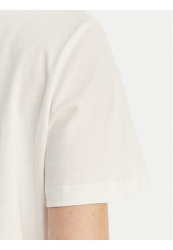 Luisa Spagnoli T-Shirt Ballada 543153 Biały Regular Fit. Kolor: biały. Materiał: bawełna