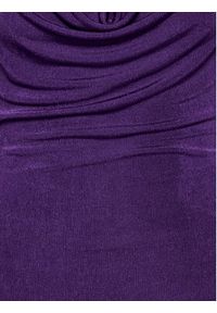 Kontatto Sukienka koktajlowa M1526 Fioletowy Slim Fit. Kolor: fioletowy. Materiał: syntetyk. Styl: wizytowy #8