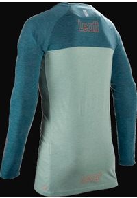 LEATT - Longsleeve rowerowy męski Leatt MTB Gravity 2.0. Kolor: wielokolorowy, niebieski, zielony. Materiał: jersey. Długość rękawa: długi rękaw