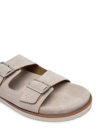 GANT - Gant Klapki 32663295 Beżowy. Kolor: beżowy. Materiał: skóra, zamsz #5