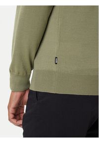 BOSS Sweter Ebenji 50528300 Zielony Regular Fit. Kolor: zielony. Materiał: wełna #4