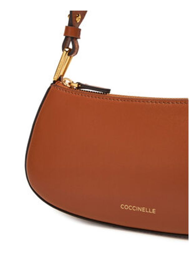 Coccinelle Torebka E1 S3A 52 01 01 Brązowy. Kolor: brązowy. Materiał: skórzane