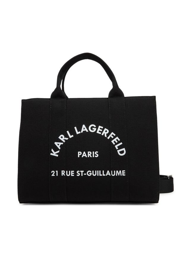 Karl Lagerfeld - Torebka KARL LAGERFELD. Kolor: czarny
