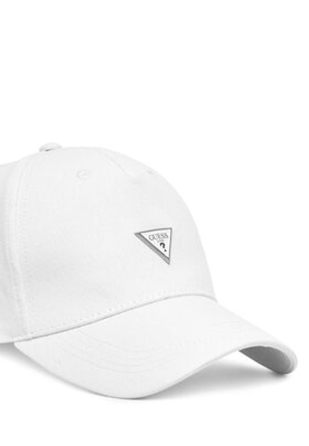 Guess Czapka z daszkiem AM9521 POL01 Biały. Kolor: biały. Materiał: materiał, bawełna