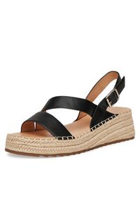 DeeZee Espadryle RS07-24 Czarny. Kolor: czarny. Materiał: materiał, syntetyk #4