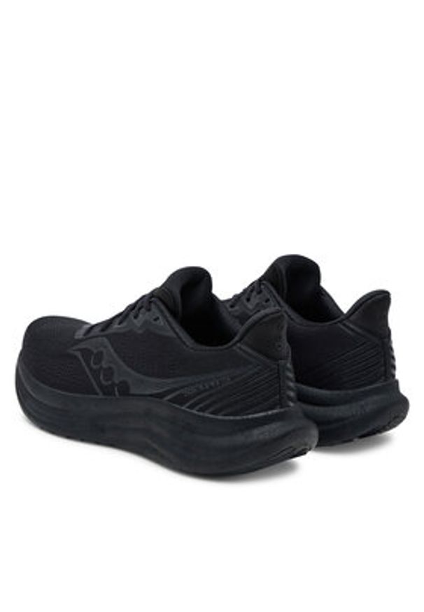 Saucony Buty do biegania Triumph 23 S21023 Czarny. Kolor: czarny. Materiał: materiał