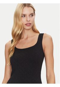 Guess Sukienka dzianinowa W5RK17 Z2YJ2 Czarny Slim Fit. Kolor: czarny. Materiał: wiskoza #4
