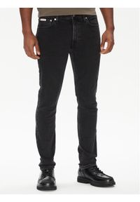 Calvin Klein Jeans Jeansy LV04RB722G Czarny Skinny Fit. Kolor: czarny