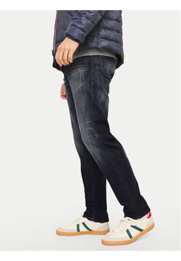 Jack & Jones Jeansy Mike 12263530 Granatowy Tapered Fit. Kolor: niebieski
