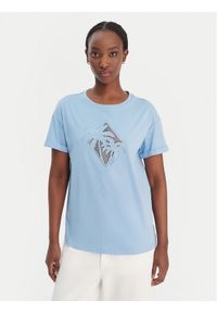 Liu Jo T-Shirt WA6413 JS904 Niebieski Regular Fit. Kolor: niebieski. Materiał: bawełna #1