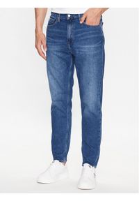 Calvin Klein Jeans Jeansy J30J323353 Granatowy Slim Fit. Kolor: niebieski