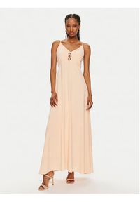 Rinascimento Sukienka wieczorowa CFC0119076003 Koralowy Regular Fit. Kolor: pomarańczowy. Materiał: syntetyk. Styl: wizytowy #4