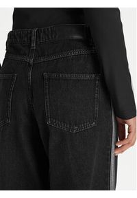 Adidas - adidas Jeansy Firebird KD2909 Czarny Regular Fit. Kolor: czarny #5