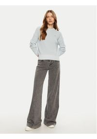 Guess Jeans Sweter W4BR08 Z3HM1 Niebieski Regular Fit. Kolor: niebieski. Materiał: syntetyk #5