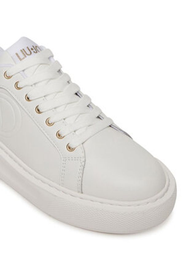 Liu Jo Sneakersy Kylie 32 BA5007 PX179 Biały. Kolor: biały. Materiał: skóra