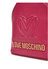 Love Moschino - LOVE MOSCHINO Plecak JC4361PP0LK1262A Różowy. Kolor: różowy. Materiał: skóra #6