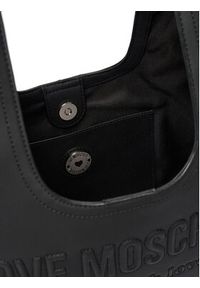 Love Moschino - LOVE MOSCHINO Torebka JC4047PP0OLE0000 Czarny. Kolor: czarny. Materiał: skórzane #4