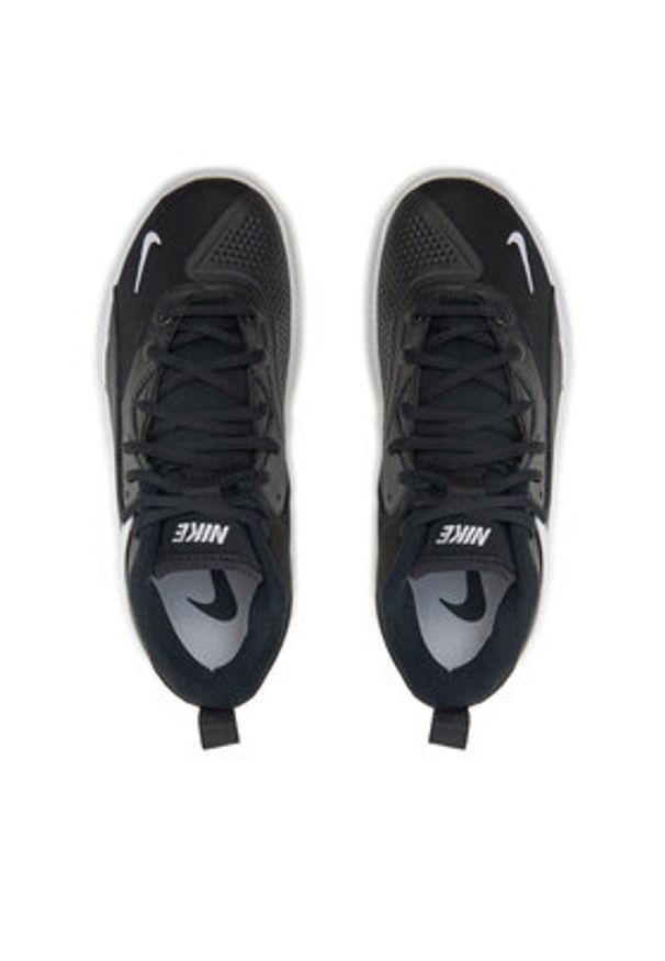Nike Buty halowe Zom Hyperset 2 FQ7070 001 Czarny. Kolor: czarny. Materiał: materiał