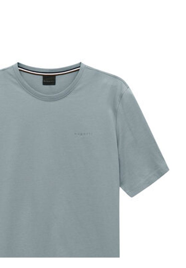 Bugatti T-Shirt 8350-15040E Zielony Regular Fit. Kolor: zielony. Materiał: bawełna