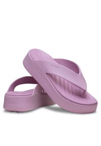 Crocs Japonki Getaway Platform Flip 209410 Różowy. Kolor: różowy. Obcas: na platformie