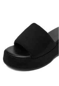 DeeZee Klapki CEO-HY7676-8 Czarny. Kolor: czarny. Materiał: materiał #5