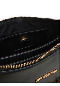 Love Moschino - LOVE MOSCHINO Torebka JC4072PP1ML1300A Czarny. Kolor: czarny. Materiał: skórzane #5