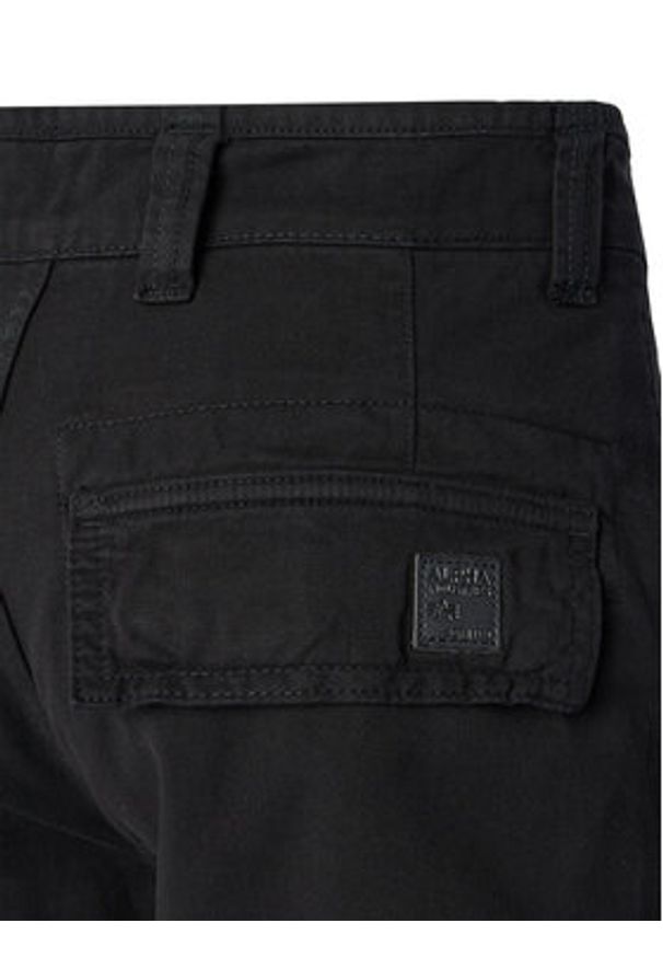 Alpha Industries Spodnie materiałowe Agent 158205 Czarny Regular Fit. Kolor: czarny. Materiał: materiał, bawełna