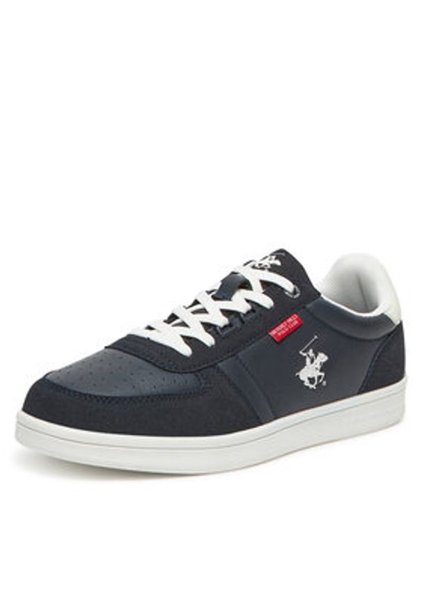 Beverly Hills Polo Club Sneakersy V5-10147 Granatowy. Kolor: niebieski. Materiał: syntetyk, materiał