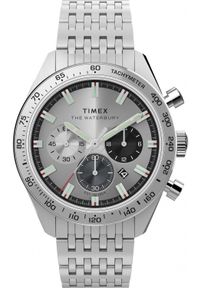 Zegarek męski Timex TW2Y18700 srebrny. Kolor: srebrny #1