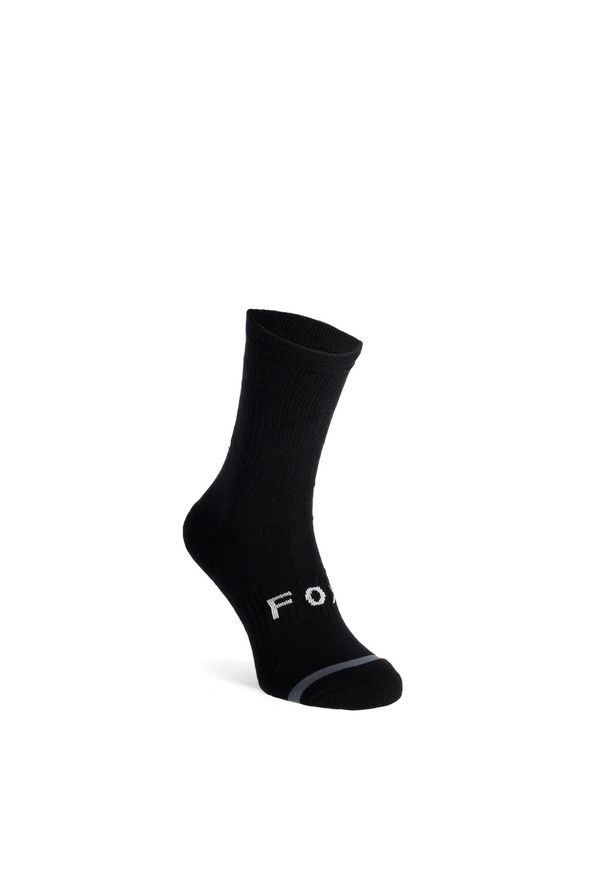 FOX - Skarpety rowerowe Fox 8 Defend Sock. Kolor: czarny. Sport: kolarstwo