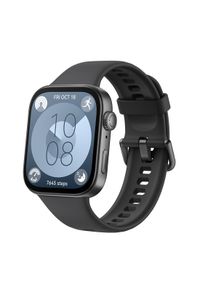 HUAWEI - Smartwatch Huawei Watch Fit 3 Czarny. Rodzaj zegarka: smartwatch. Kolor: czarny. Styl: elegancki, wakacyjny, sportowy #1