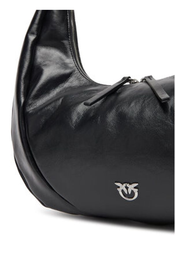 Pinko - PINKO Torebka Slouchy Hobo Big PE 25 PLTT 104295 A29J Czarny. Kolor: czarny. Materiał: skórzane