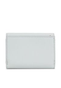 Calvin Klein Mały Portfel Damski Ck Must K60K611934 Szary. Kolor: szary. Materiał: skóra