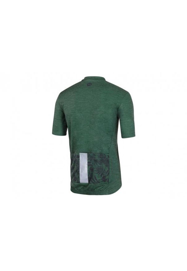 MB WEAR - Jersey Mb Wear Gravel Nature. Kolor: zielony. Materiał: jersey. Sport: kolarstwo