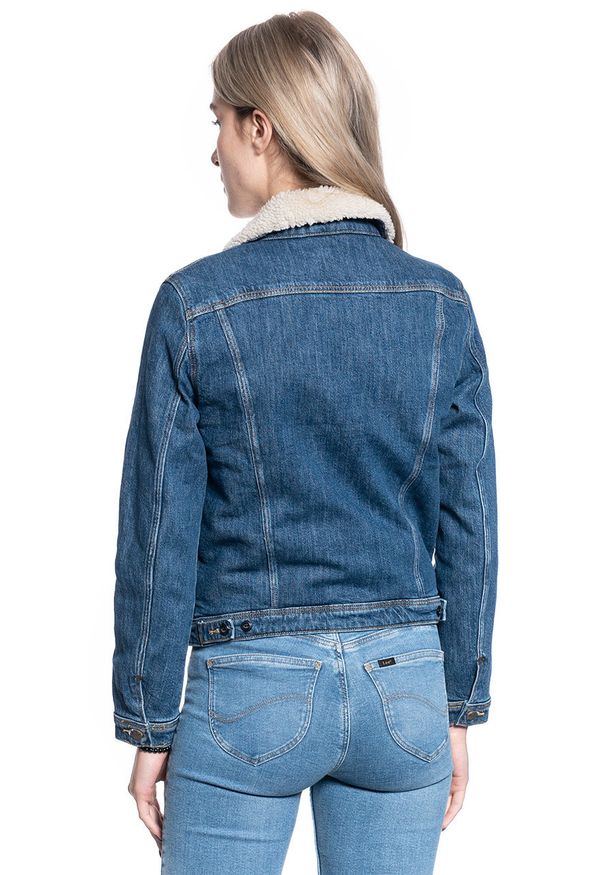 Lee - KURTKA DAMSKA LEE SHERPA RIDER VINTAGE DANNY L54VPOAV 112112983. Styl: vintage